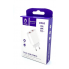 Зарядное устройство белое 2xUSB 2.4A 12W  DENMEN DC05  